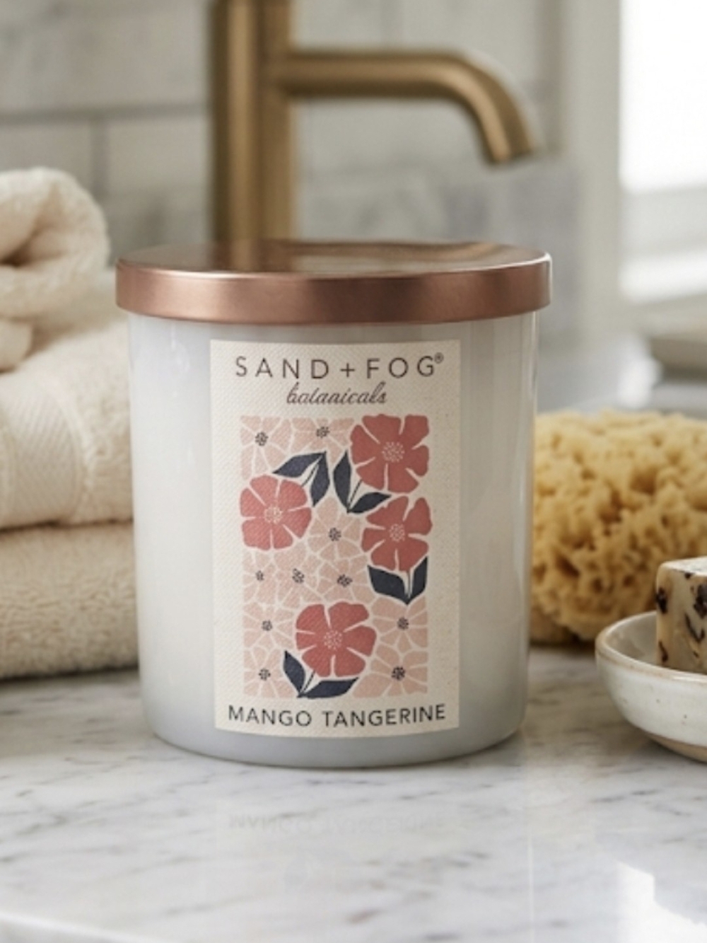 Sand + Fog Mango Tangerine Scented Candle